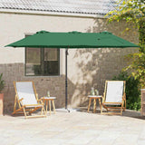 Umbrella Green 372 x 198 x 243 cm Polyester and Aluminium 42003376