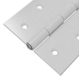 Hinge 48 pcs 100 x 70 x 8 mm Silver Steel 42041402