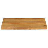 Table Top Live Edge 70x60x3.8 cm Solid Wood Mango 370595
