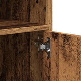 Rolling Cabinet Old Wood 60x48x81 cm Engineered Wood 853171