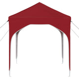 Pop-up Party Tent 194 x 194 x 245 cm Burgundy 42019818