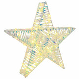 3D Star with 50 LEDs Warm white 55 x 52.5 x 9 cm PET 42019102