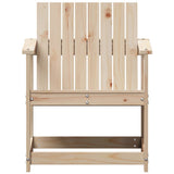 Garden Chair 62x56x77 cm Solid Wood Pine 832625