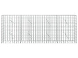Gabion with 3.5 mm Wire and 5x10 cm Mesh 200x10x100 cm 3462526