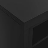 Sliding Door Cabinet with Planter Box Anthracite Steel 3095267