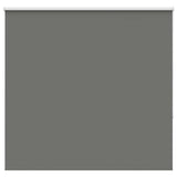 Roller Blind Blackout Grey 145x175 cm Fabric Width 141.6 cm Polyester 4011163