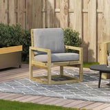 Garden Chair 57.5x63x76 cm Impregnated Wood Pine 832551