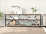 Console Table Artisan Oak 160 x 30 x 75 cm Engineered Wood 881903