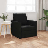 Sofa Bed Black 74 x 77 x 81 cm Fabric 4106623