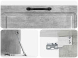 Wall-Mounted TV Cabinet Concrete Grey 98 x 41 x 30 cm 899378