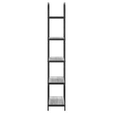 Bookshelf Grey Sonoma 80 x 30 x 183 cm Engineered wood 879836