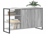 Side Cabinet Grey Sonoma 96.5 x 30 x 75 cm Engineered Wood 886615