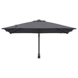 Garden Parasol Anthracite 248.5 x 247.5 x 160 cm 42003253