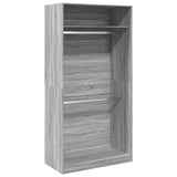 Wardrobe Grey Sonoma 100x50x200 cm Engineered Wood 3307806