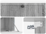 Wall-Mounted TV Cabinet Grey Sonoma 78.5 x 41 x 30 cm 898011