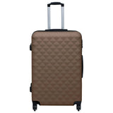 Hardcase Trolley Set 2 pcs Brown ABS 92433