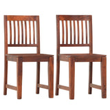 Dining Chairs 2 pcs Solid Mango Wood 286251