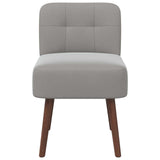 Slipper Chair Light Grey Velvet 42050512