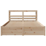 Bed Frame with Headboard without Mattress 140x190 cm 3305987