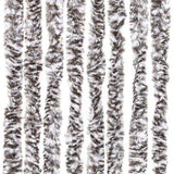 Insect Curtain Brown and Beige 90x220 cm Chenille 284277