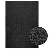 Rug ZIZUR Anthracite 160x230 cm Jute Look Indoor and Outdoor 4010336
