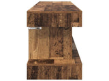 Electric Fireplace Old Wood 150 x 30 x 50 cm Engineered wood 8020790