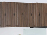 Wall Cabinet LUCCA Brown Oak 30 x 31 x 100 cm Engineered Wood 885112