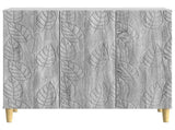 Sideboard Grey Sonoma 89 x 34.5 x 80 cm Engineered Wood 895111