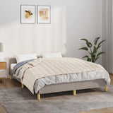 Weighted Blanket Light Cream 138x200 cm Single 6 kg Fabric 350754