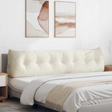 Back Pillow Cream 200 x 24 x 50 cm Velvet 42014612