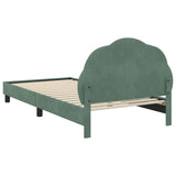 Children's Bed Frame with Headboard Sea Green 80 x 200 cm 42010913