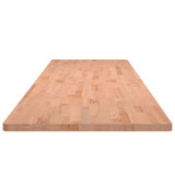 Desk Top 220x55x2.5 cm Solid Wood Beech 356098