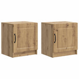 Bedside Cabinet 2 pcs Artisan Oak 43 x 34.5 x 47 cm 895734