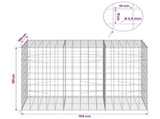 Gabion with 3.5 mm Wire and 10x10 cm Mesh 150x100x100 cm 3463389