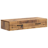 Wall-Mounted Side Table Old Wood 87.5 x 34.5 x 17 cm 899353