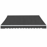 Folding Awning Manual Operated 500 cm Anthracite 275569