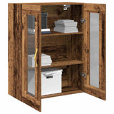 Wall Cabinet Old Wood 69.5 x 34 x 90 cm Engineered Wood 862162
