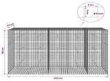 Gabion with 5 mm Wire and 5x5 cm Mesh 250x50x150 cm 3464279