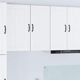 Wall Cabinet LUCCA White 40 x 31 x 80 cm Engineered Wood 885025