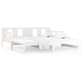Pull-out Day Bed without Mattress White 2x cm 820288