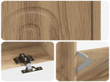 Shoe Cabinet ALKMAAR 78 x 24 x 103 cm Engineered Wood 896224