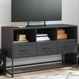 TV Cabinet Black 100.5x39x60.5 cm Steel 846542