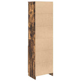 Highboard Smoked Oak 50x35x180 cm Engineered Wood 3328466