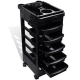 Hair Salon Plastic Trolley with Wheels 110104