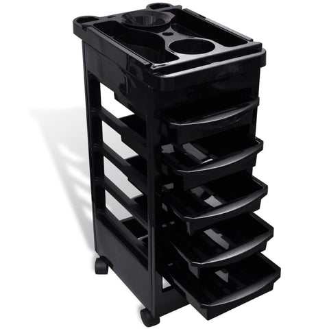 Hair Salon Plastic Trolley with Wheels 110104