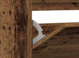 Shoe Cabinet Old Wood 80 x 21 x 87.5 cm Engineered Wood 862214