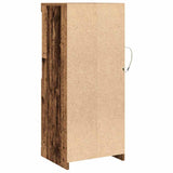 LED Sideboard Brown 41 x 37 x 100 cm Engineered Wood 863024