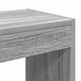 Book Cabinet Grey Sonoma 100 x 30 x 198 cm Engineered Wood 3345118