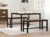 Dining Tables 80 x 80 x 75 cm METAL 892628