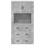 Highboard Concrete Grey Engineered Wood 3185387